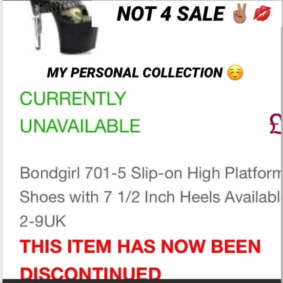 PLEASER Bondgirl CamoGunHeel Discontinued NOT4SALE - Picture 7 of 7